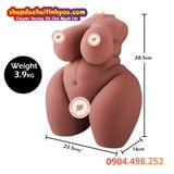  Búp Bê Tình Dục Bán Thân Chubby Mông To Vú Khủng Chân Thật 