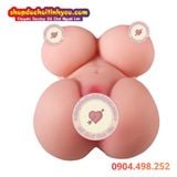  Búp bê tình dục bán thân cơ thể mập đầy đặn ngực to nảy nở 