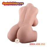  Búp bê tình dục bán thân dáng ngồi TPE mềm mại chân thực 