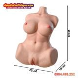  Búp Bê Tình Dục Bán Thân Điêu Khắc 3D Tinh Xảo Như Người Thật 