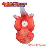  Búp Bê Tình Dục Bán Thân Fantasy Hình Dáng Rồng Đỏ Gợi Dục 