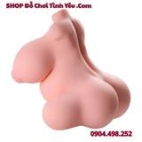  Búp Bê Tình Dục Bán Thân Mang Thai Thiết Kế 4 Lỗ Lòi Tử Cung 