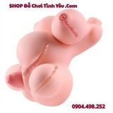  Búp Bê Tình Dục Bán Thân Mang Thai Thiết Kế 4 Lỗ Lòi Tử Cung 