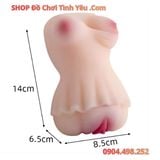  Búp Bê Tình Dục Bán Thân Mini Mặc Váy Lộ Vú Âm Đạo Còn Trinh 