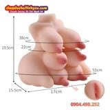  Búp Bê Tình Dục Bán Thân Mini Thiết Kế Táo Bạo Bò Sữa 6 Vú 