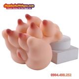  Búp Bê Tình Dục Bán Thân Mini Thiết Kế Táo Bạo Bò Sữa 6 Vú 