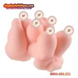  Búp Bê Tình Dục Bán Thân Mini Thiết Kế Táo Bạo Bò Sữa 6 Vú 