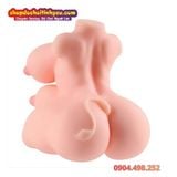  Búp Bê Tình Dục Bán Thân Mini Thiết Kế Táo Bạo Bò Sữa 6 Vú 