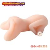  Búp Bê Tình Dục Bán Thân Mở Háng Tay Nâng Ngực Xòe Âm Đạo 
