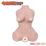  Búp bê tình dục bán thân ngực nhỏ phẳng vú lép đáng yêu 