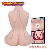  Búp bê tình dục bán thân ngực nhỏ phẳng vú lép đáng yêu 