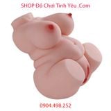  Búp Bê Tình Dục Bán Thân Phụ Nữ Mập Béo Bụng To Mềm Mịn 