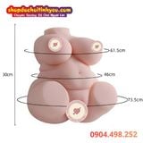  Búp Bê Tình Dục Bán Thân Phụ Nữ Mập Béo Bụng To Mềm Mịn 