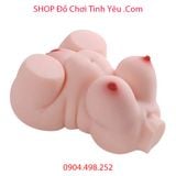  Búp Bê Tình Dục Bán Thân Phụ Nữ Mập Béo Bụng To Mềm Mịn 