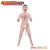 Búp Bê Tình Dục Bơm Hơi Gấp Gọn Nam Đeo Mặt Nạ Há Hốc Miệng