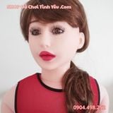  Búp Bê Tình Dục Bơm Hơi Thiết Kế Liền Khối Mở Miệng Có Lông Mu 