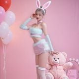  Búp Bê Tình Dục Cao Cấp Cosplay Cô Thỏ Hồng Xinh Đẹp Gạ Tình 