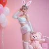 Búp Bê Tình Dục Cao Cấp Cosplay Cô Thỏ Hồng Xinh Đẹp Gạ Tình