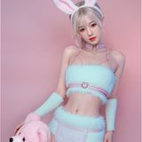  Búp Bê Tình Dục Cao Cấp Cosplay Cô Thỏ Hồng Xinh Đẹp Gạ Tình 