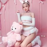  Búp Bê Tình Dục Cao Cấp Cosplay Cô Thỏ Hồng Xinh Đẹp Gạ Tình 