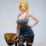  Búp Bê Tình Dục Cosplay Sexy Nhân Vật Anime Android 18 JOLINE 
