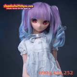 Búp bê tình dục Dollfie BJD mô hình anime mắt to tóc dài tím 