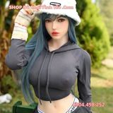  Búp Bê Tình Dục Khiêu Dâm Cô Nàng Tóc Xanh Dương Cá Tính 