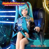  Búp bê tình dục Hatsune Miku Nhật Bản tóc dài màu xanh ngọc 