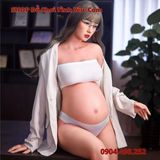  Búp Bê Tình Dục Silicon Cao Cấp Cô Thư Ký Mang Thai Nóng Bỏng 