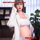  Búp Bê Tình Dục Silicon Cao Cấp Cô Thư Ký Mang Thai Nóng Bỏng 