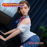  Búp Bê Tình Dục Silicone Nữ Tiếp Viên Khoe Ngực To Quyến Rũ 