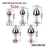  Buttplug Cắm Hậu Môn Kim Loại Liền Đuôi Cáo Kích Thích Tột Độ 