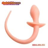  Buttplug Đuôi Chó Siêu Mềm Kích Thích Cực Khoái Hậu Môn 