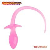  Buttplug Đuôi Chó Siêu Mềm Kích Thích Cực Khoái Hậu Môn 