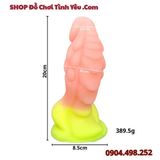  Buttplug Nhét Lỗ Nhị Đế Hút Hình Kỳ Lân Có Vảy Nổi Ma Sát 