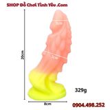  Buttplug Nhét Lỗ Nhị Đế Hút Hình Kỳ Lân Có Vảy Nổi Ma Sát 