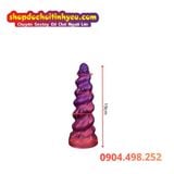  Buttplug Nhét Lỗ Nhị Thiết Kế Dạng Xoắn Ốc Nhiều Kích Thước 