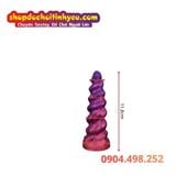  Buttplug Nhét Lỗ Nhị Thiết Kế Dạng Xoắn Ốc Nhiều Kích Thước 