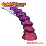  Buttplug Nhét Lỗ Nhị Thiết Kế Dạng Xoắn Ốc Nhiều Kích Thước 