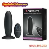  Buttplug Rung Hậu Môn 12 Tần Số Điều Khiển Remote PRETTY LOVE 