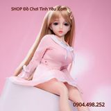  Búp Bê Tình Dục Mini Cô Em Gái Nhỏ Váy Hồng Xinh Dễ Thương 