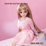  Búp Bê Tình Dục Mini Cô Em Gái Nhỏ Váy Hồng Xinh Dễ Thương 