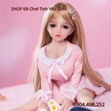  Búp Bê Tình Dục Mini Cô Em Gái Nhỏ Váy Hồng Xinh Dễ Thương 