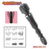  Chày Rung Kép AV 2 Đầu Kích Thích Điểm G Kèm Nút Hậu Môn 