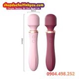  Chày Rung Tình Yêu Hai Đầu Rung Kèm Sưởi Ấm Cực Mạnh LILO 
