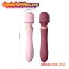 Chày Rung Tình Yêu Hai Đầu Rung Kèm Sưởi Ấm Cực Mạnh LILO