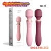 Chày Rung Tình Yêu Hai Đầu Rung Kèm Sưởi Ấm Cực Mạnh LILO