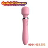  Chày Rung Tình Yêu Hai Đầu Rung Kèm Sưởi Ấm Cực Mạnh LILO 