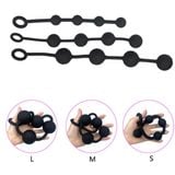  Chuỗi Bi Silicone Co Giãn Nhét Hậu Môn Thủ Dâm Cho Nam Nữ 