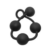  Chuỗi Bi Silicone Co Giãn Nhét Hậu Môn Thủ Dâm Cho Nam Nữ 